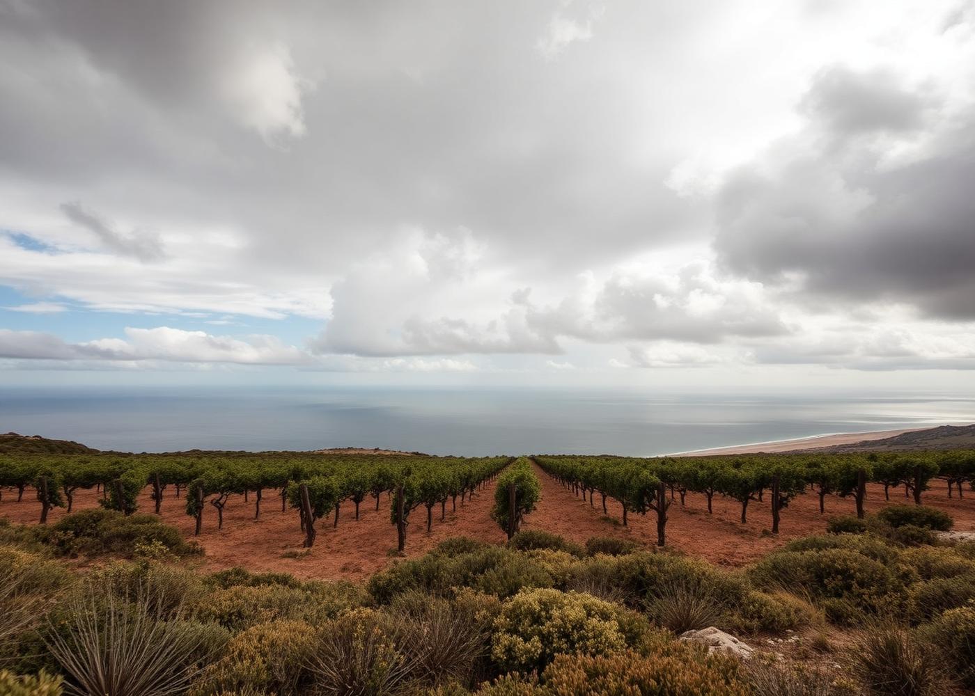 Cape Agulhas wine region landscape